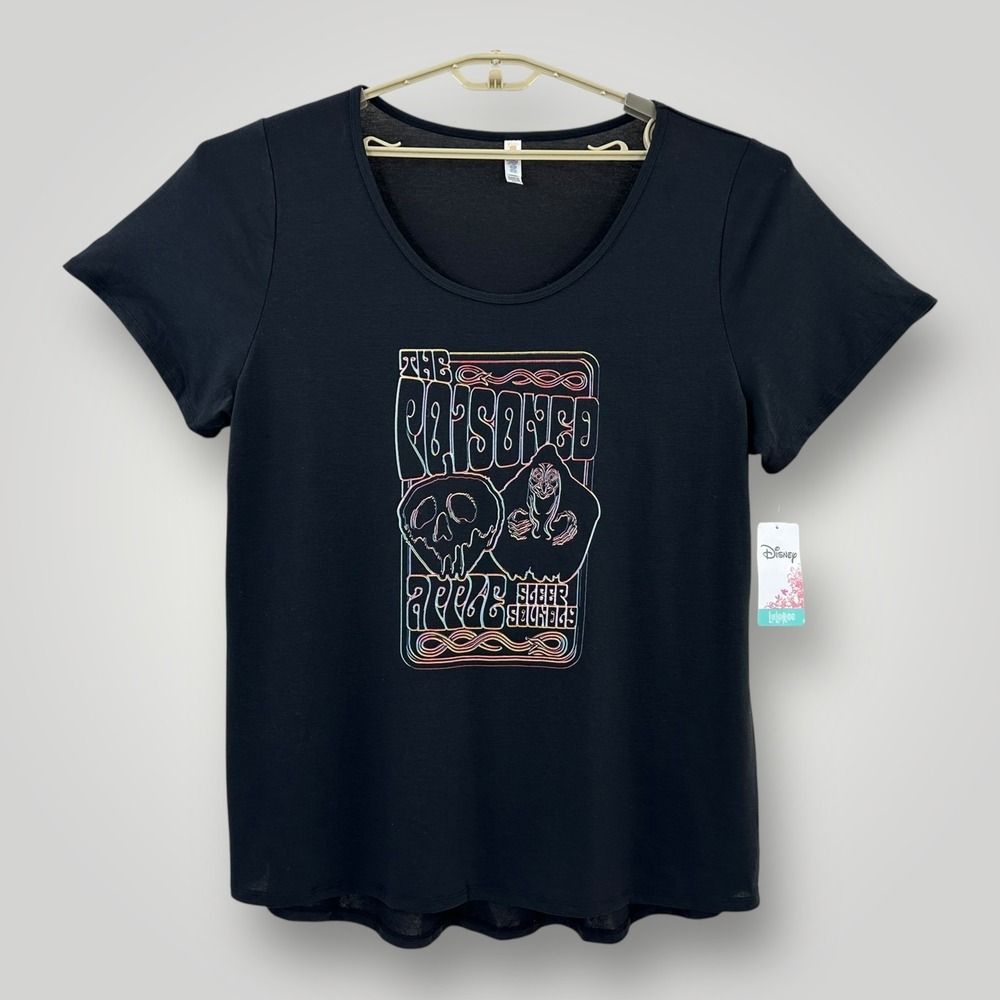 Disney LuLaRoe Evil Queen Poison Apple Shirt Womens 3XL Snow White NWT